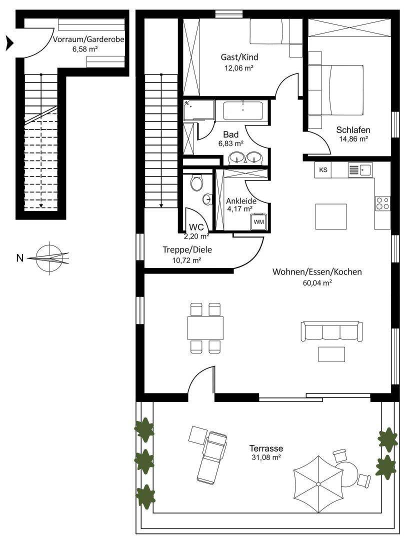 Plan Penthouse