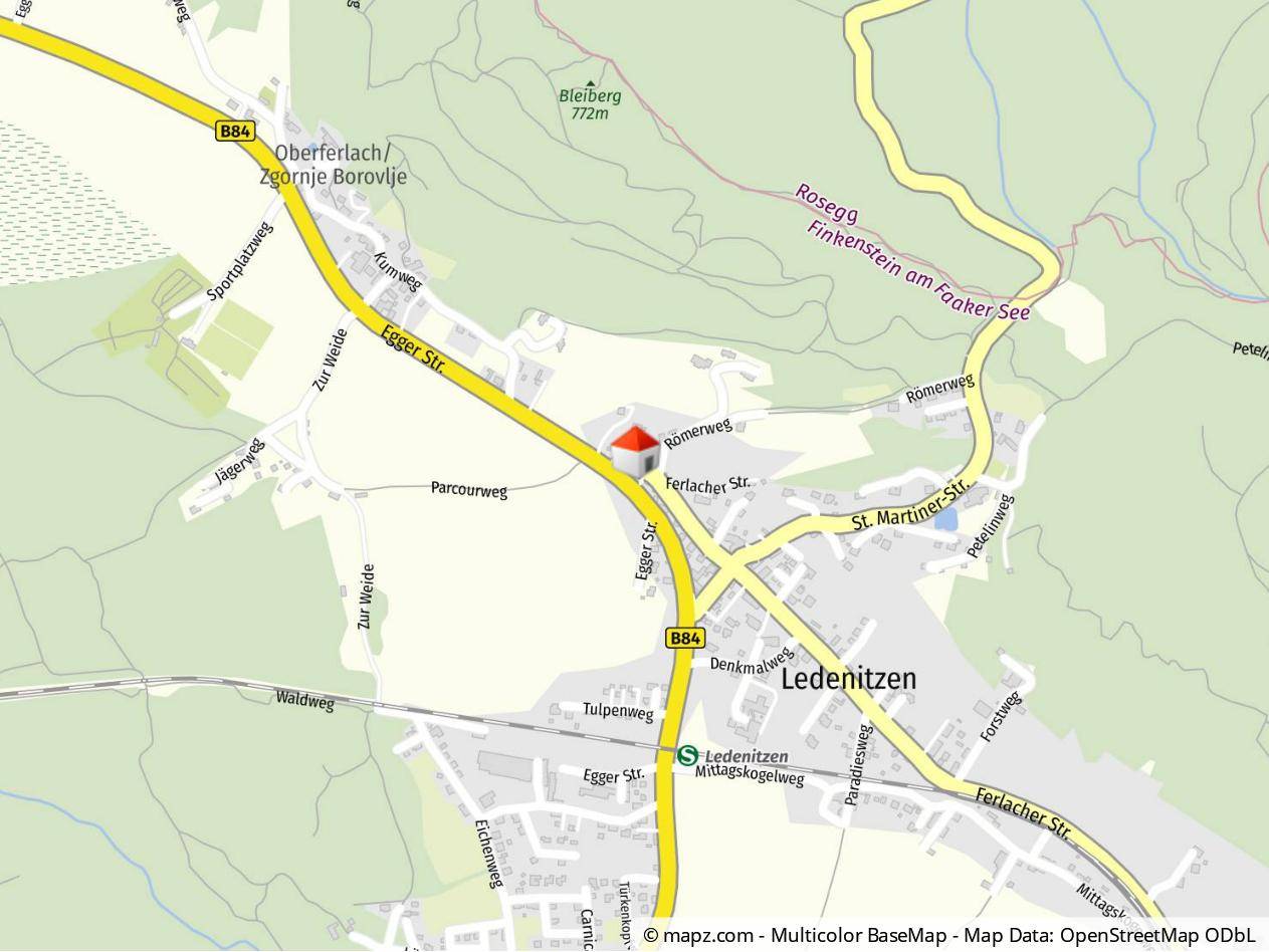 Geolyzer Kartenausschnitt