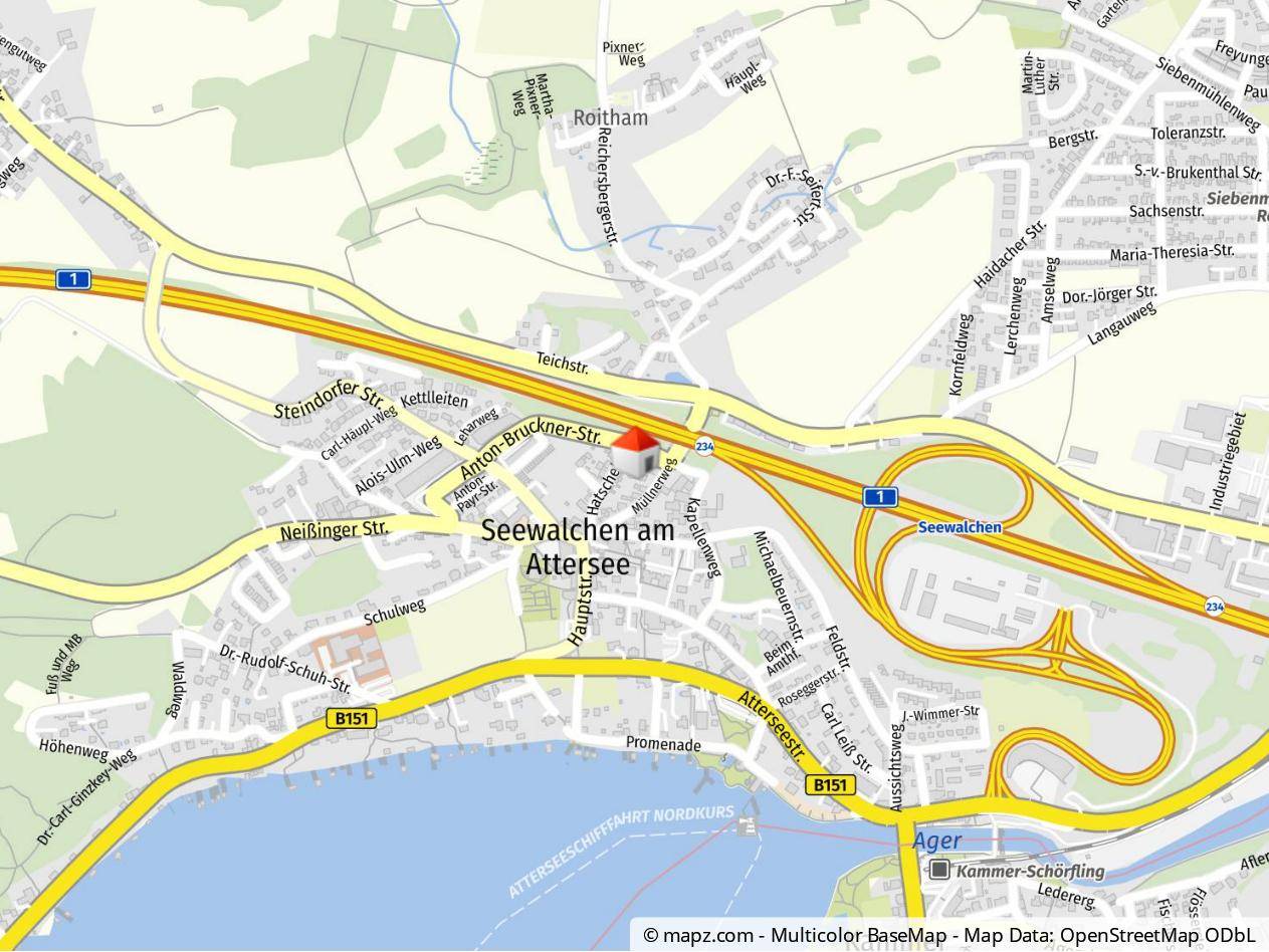Geolyzer Kartenausschnitt