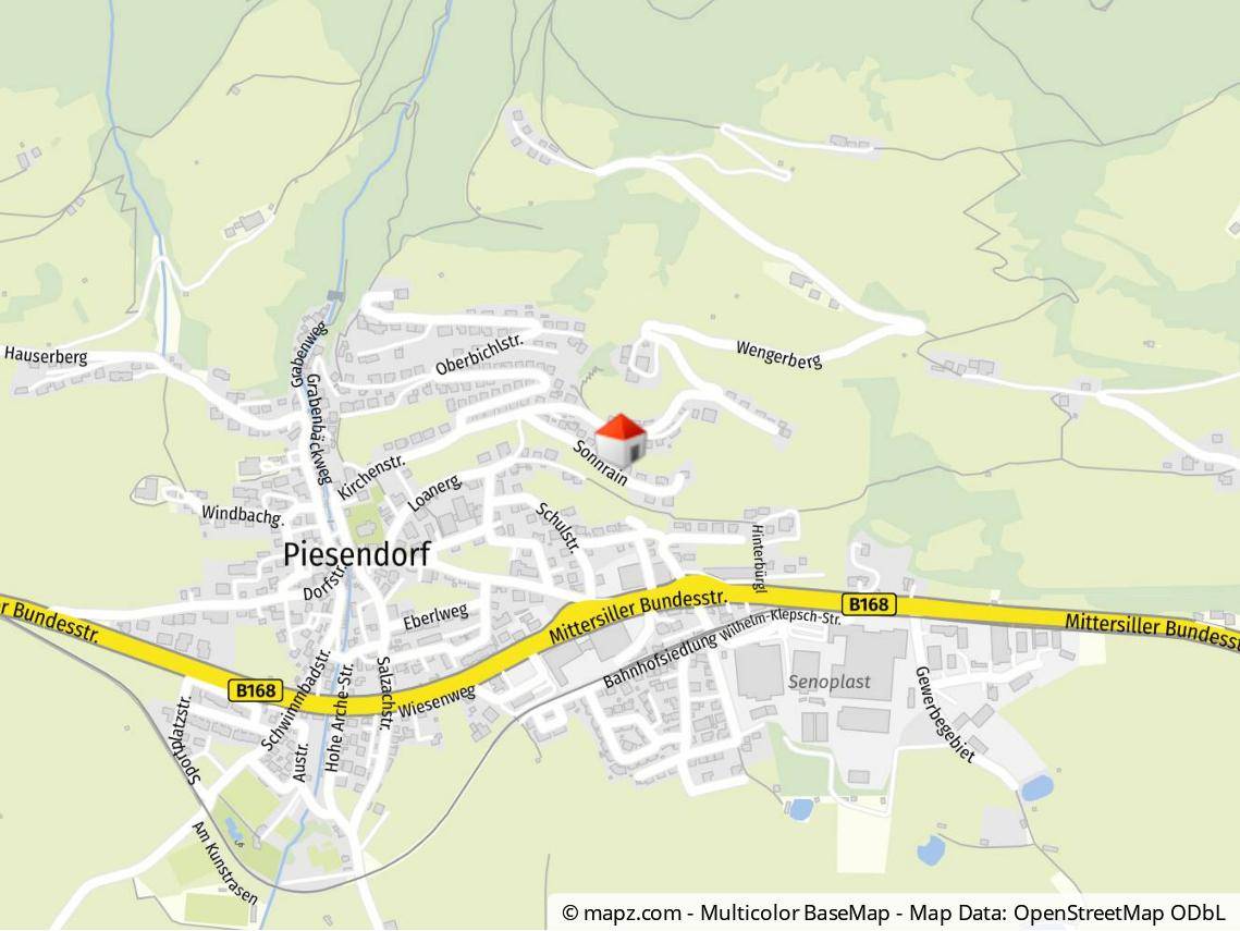 Geolyzer Kartenausschnitt