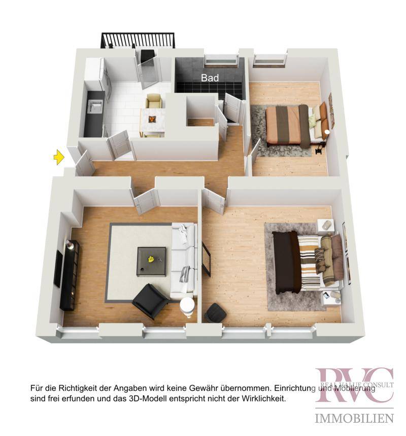 Grundriss 3d Möbel
