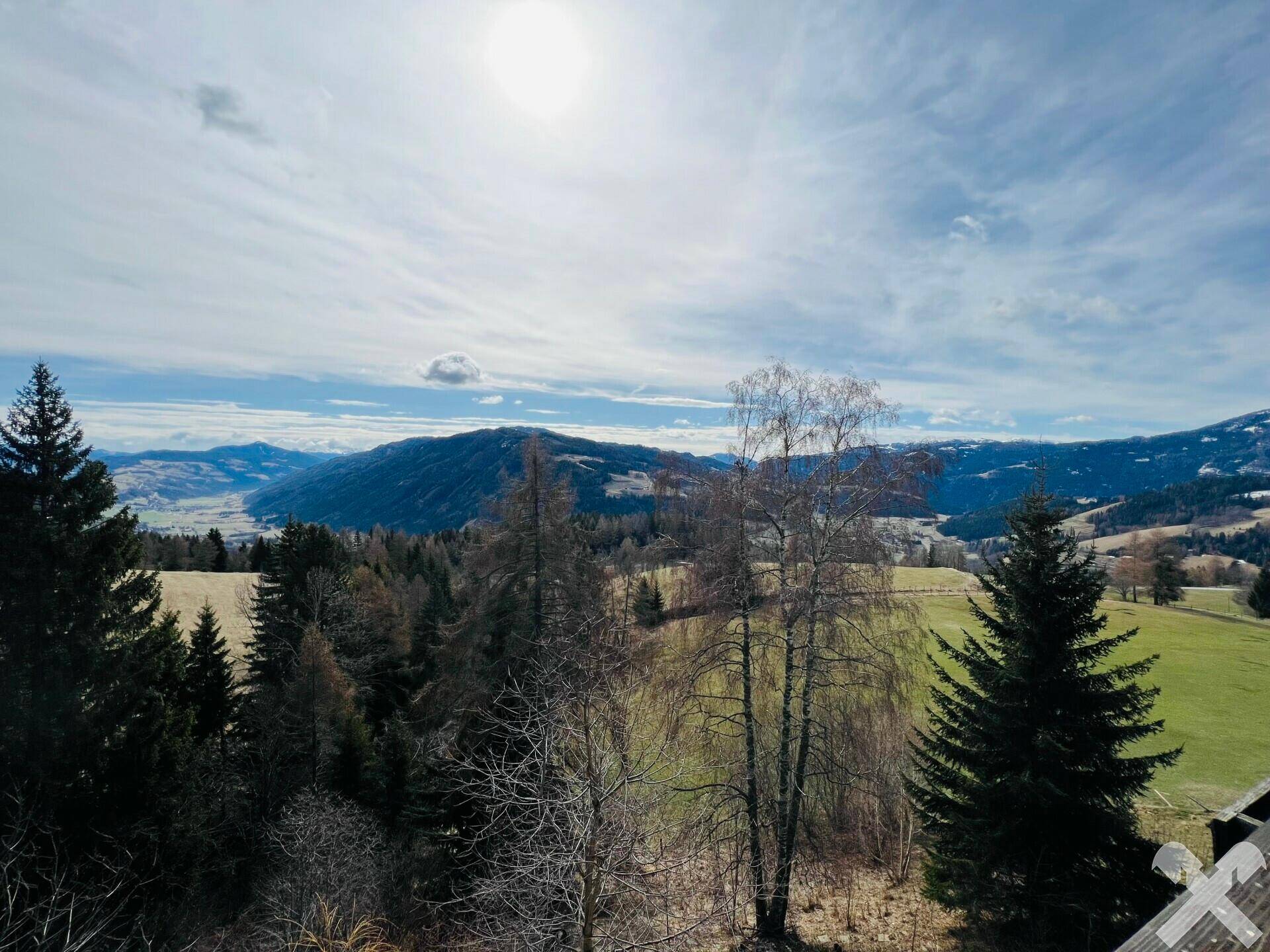 Ausblick von Balkon