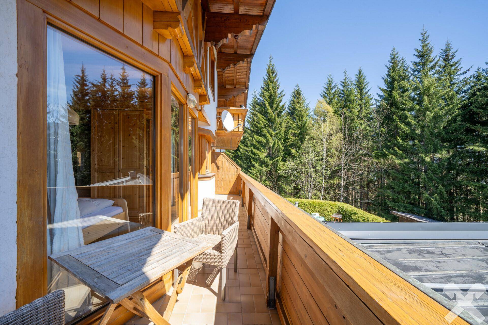 Balkon mit Ausblick