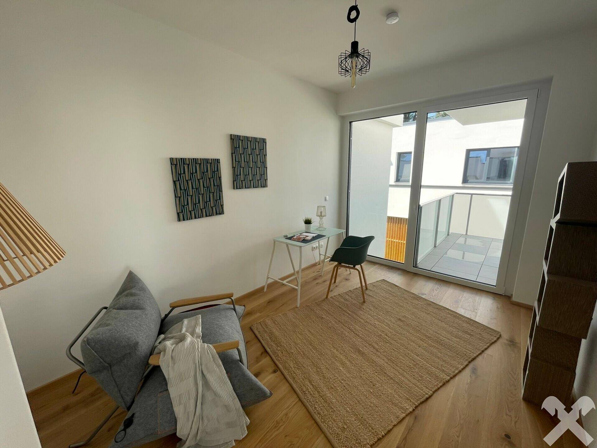 Schlafzimmer 1. OG (beispielhaft Wohnung 3)