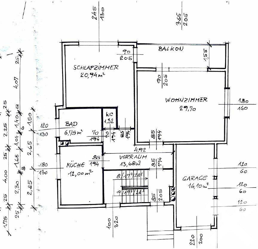 Grundriss Obergeschoss