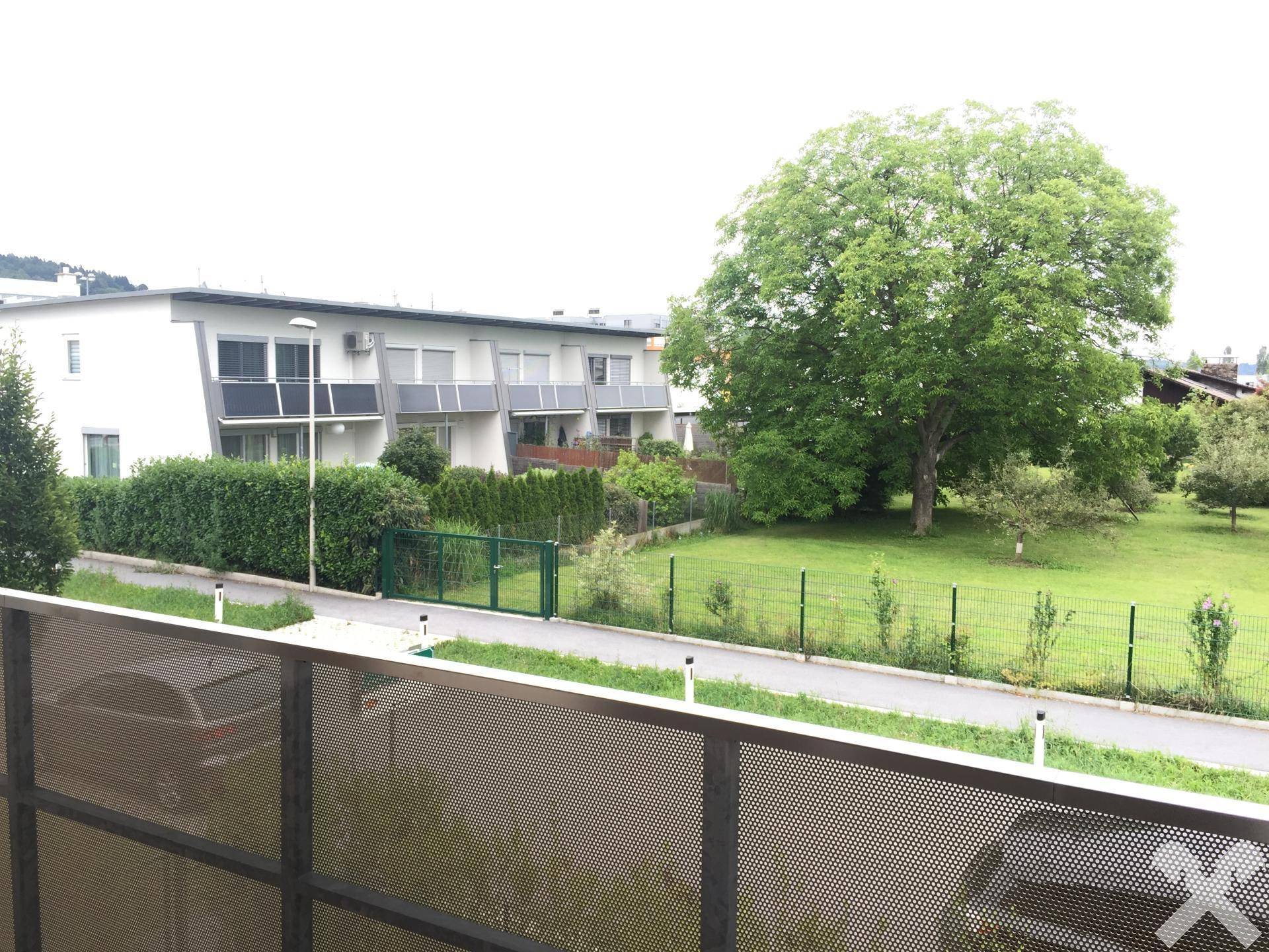 Ausblick vom Balkon
