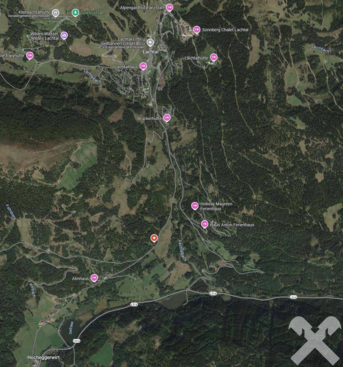 googlemaps-Luftbild