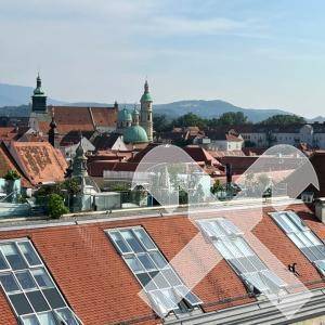 Blick von Dachterrasse