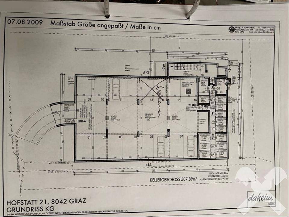 Grundriss TG