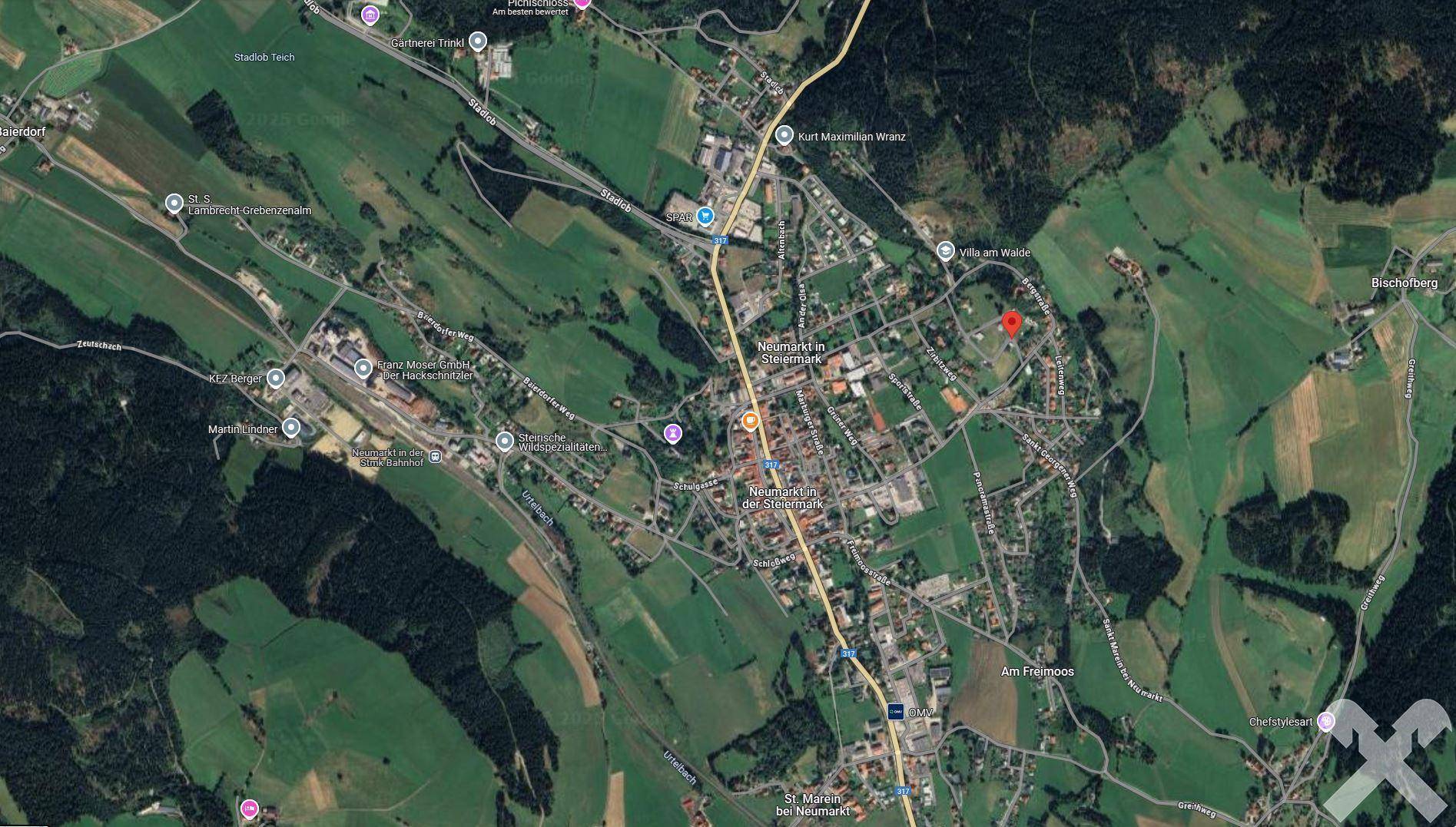 googlemaps-Luftbild