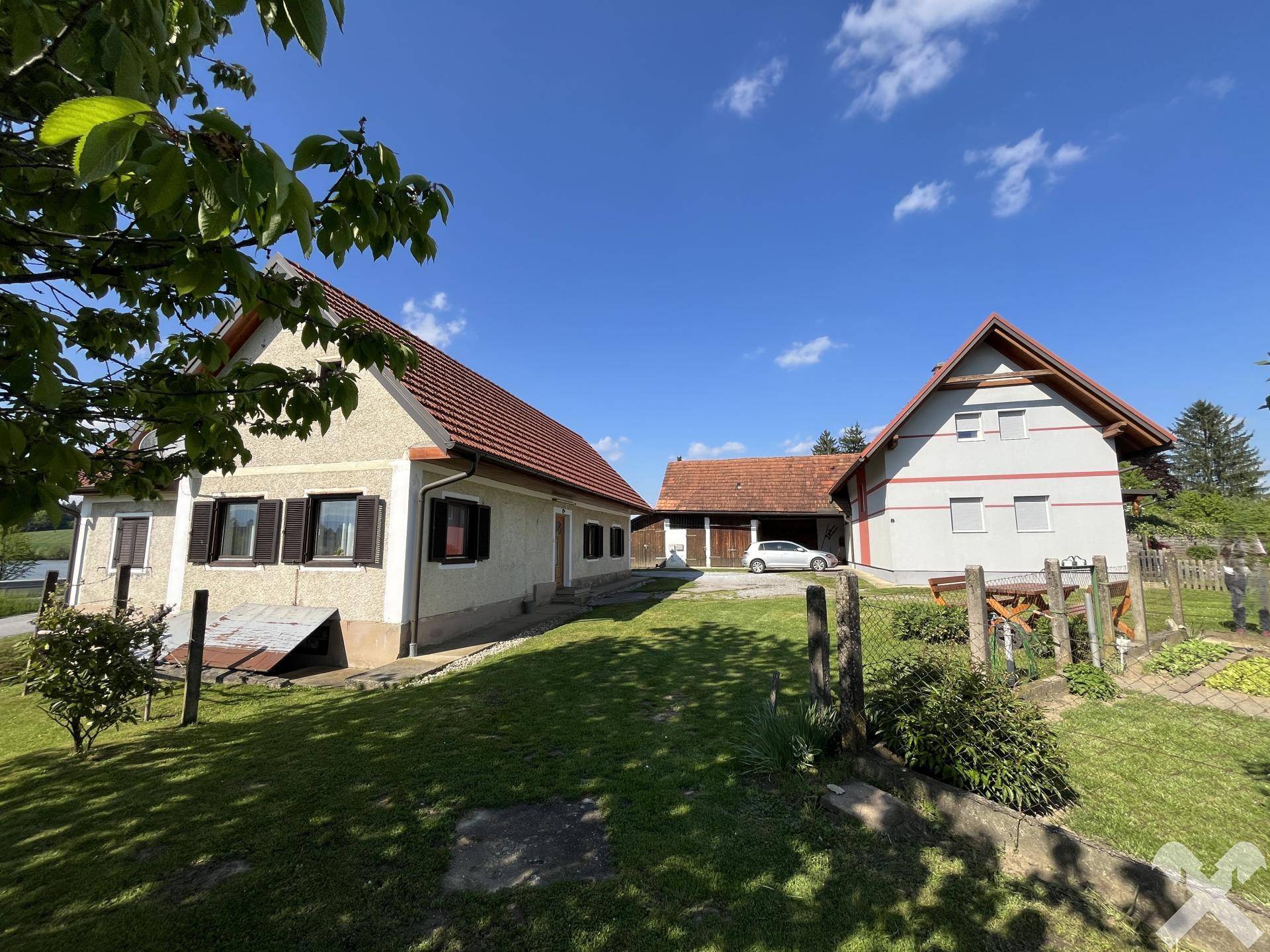 Ansicht Haus 1 und Haus 2