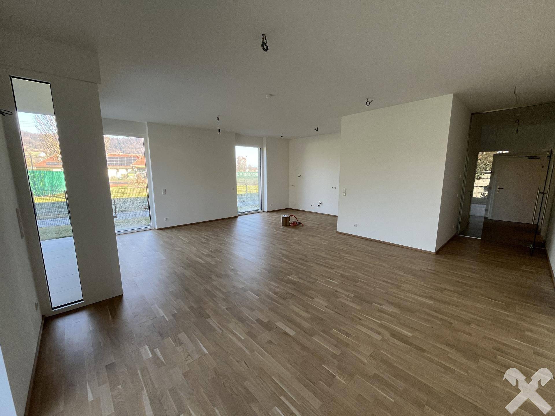 Wohnraum und Küche