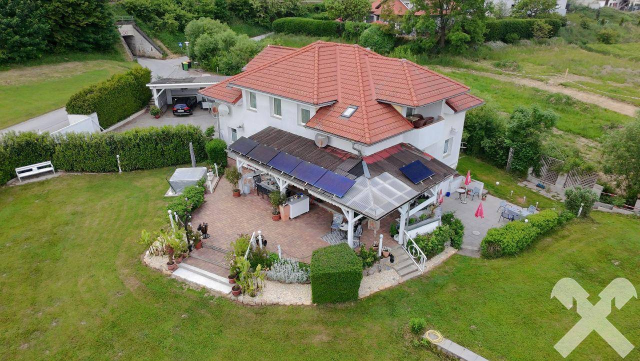 Wohnhaus Luftaufnahme
