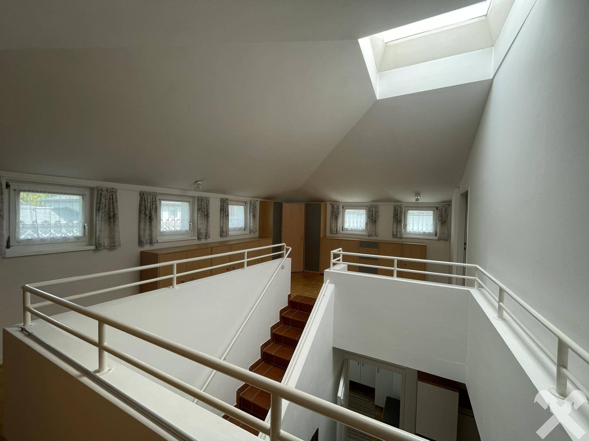 Galerie im Obergeschoß