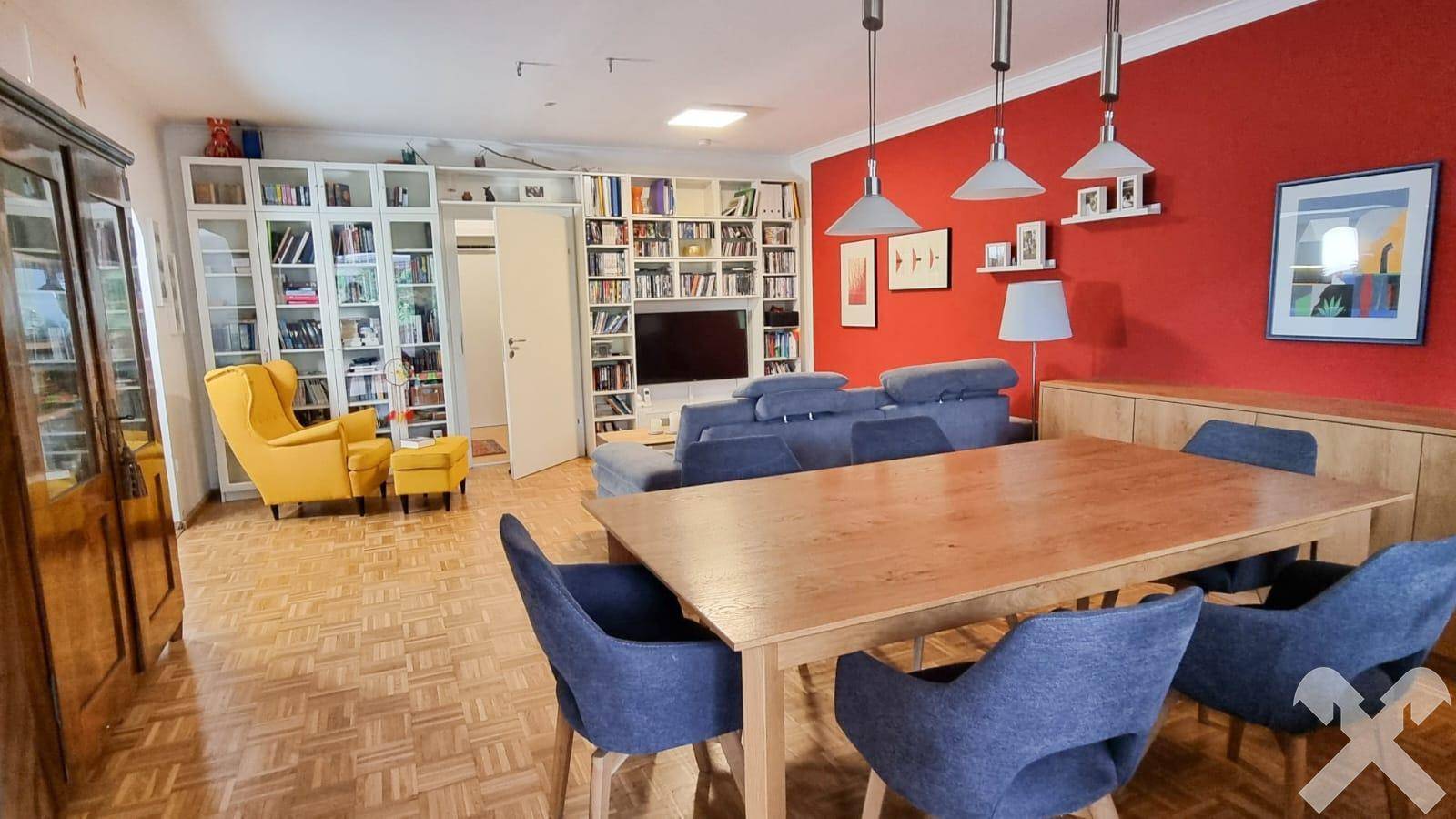 Wohnzimmer-Esszimmer