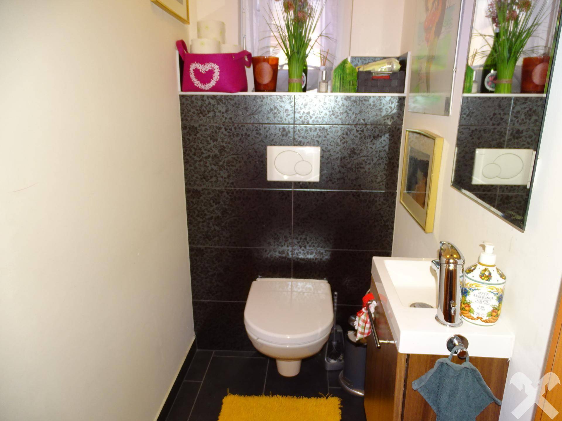 WC im Erdgeschoss