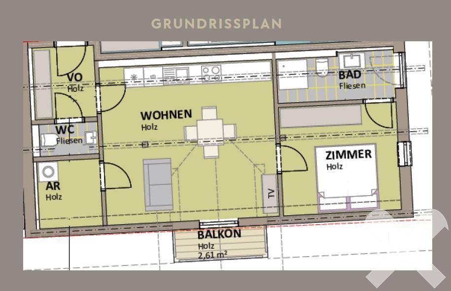 Grundrissplan