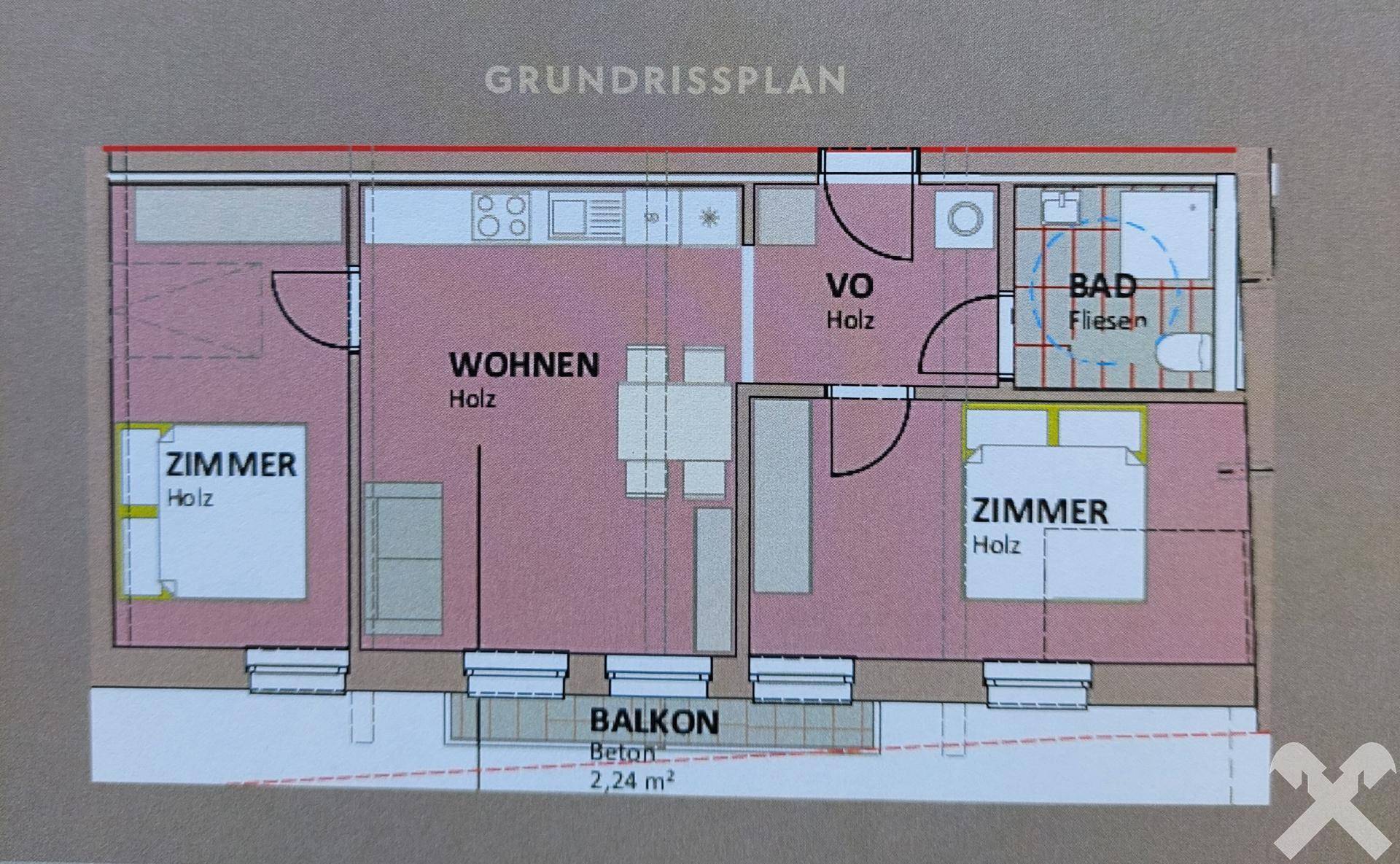 Grundrissplan