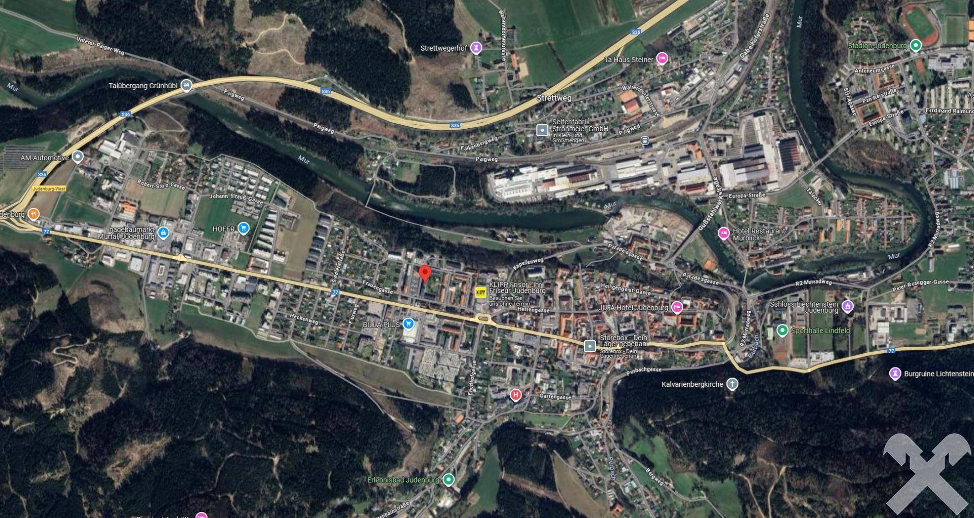 googlemaps-Luftbild