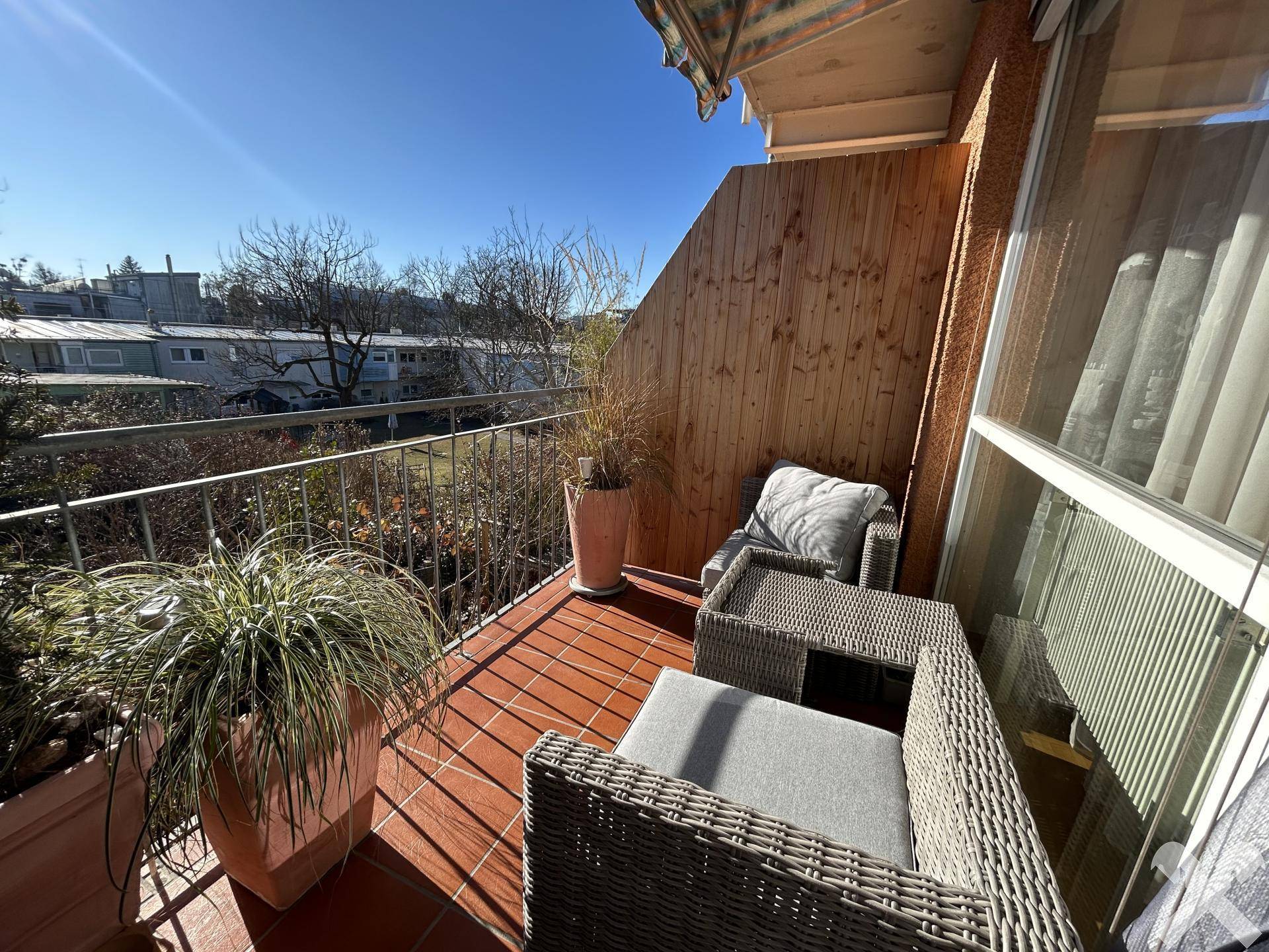 herrlicher Sonnenbalkon