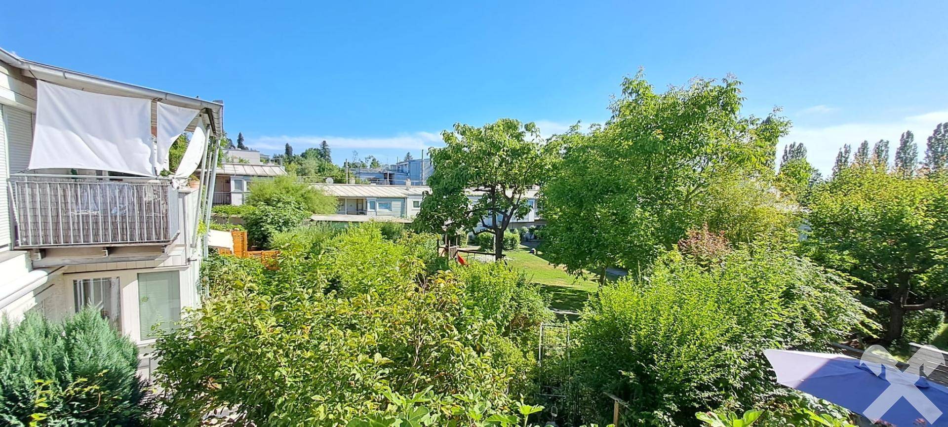 traumhafter Ausblick vom Balkon
