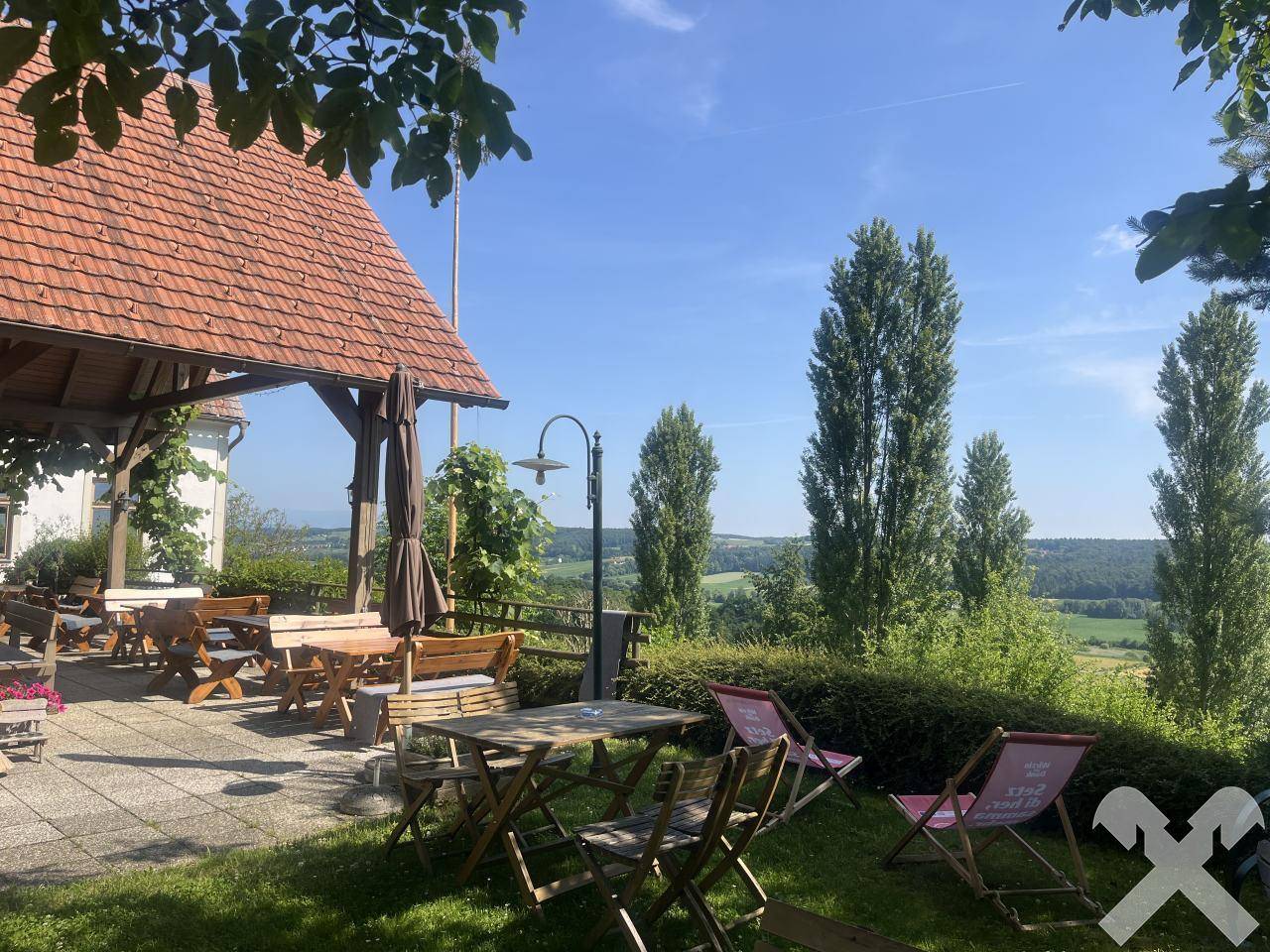 Terrasse mit Ausblick