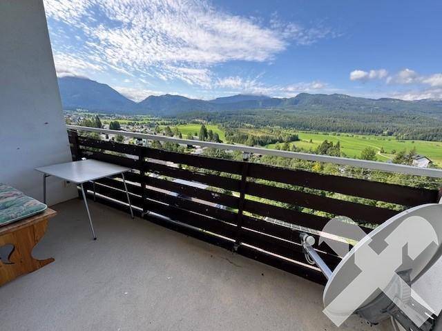 Ausblick vom Balkon