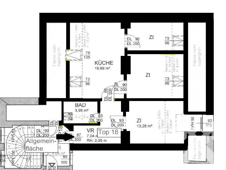 Grundriss Wohnung