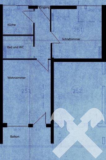 Grundriss WHG 251