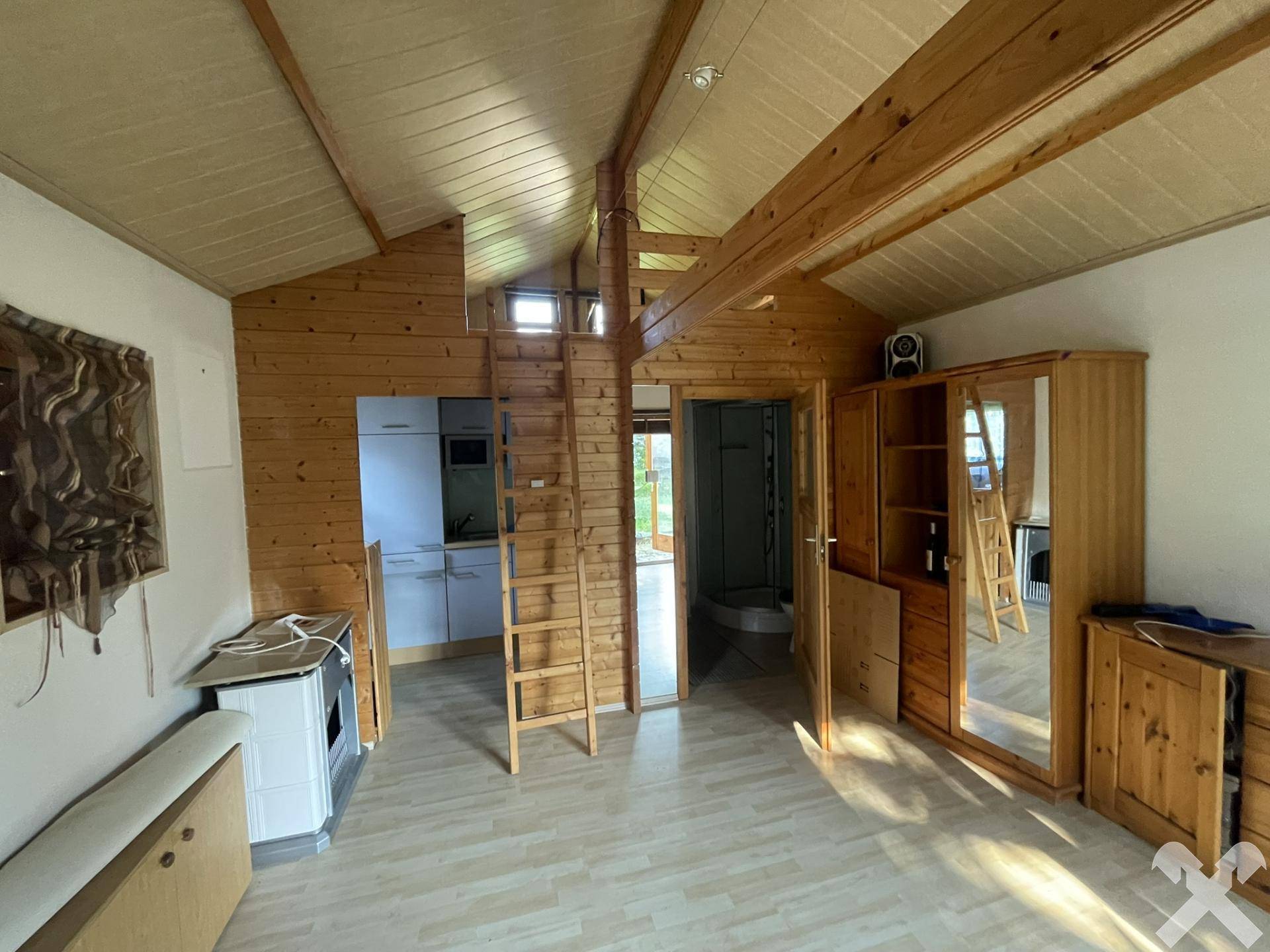 Gartenhütte / Wohnbereich