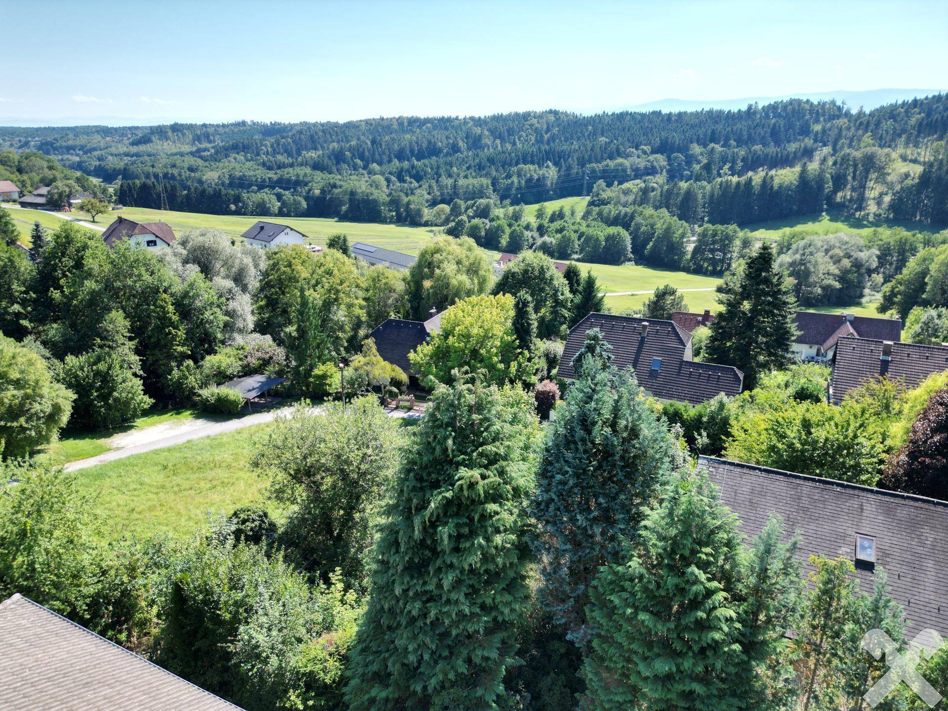 Drohnenansicht Ausblick