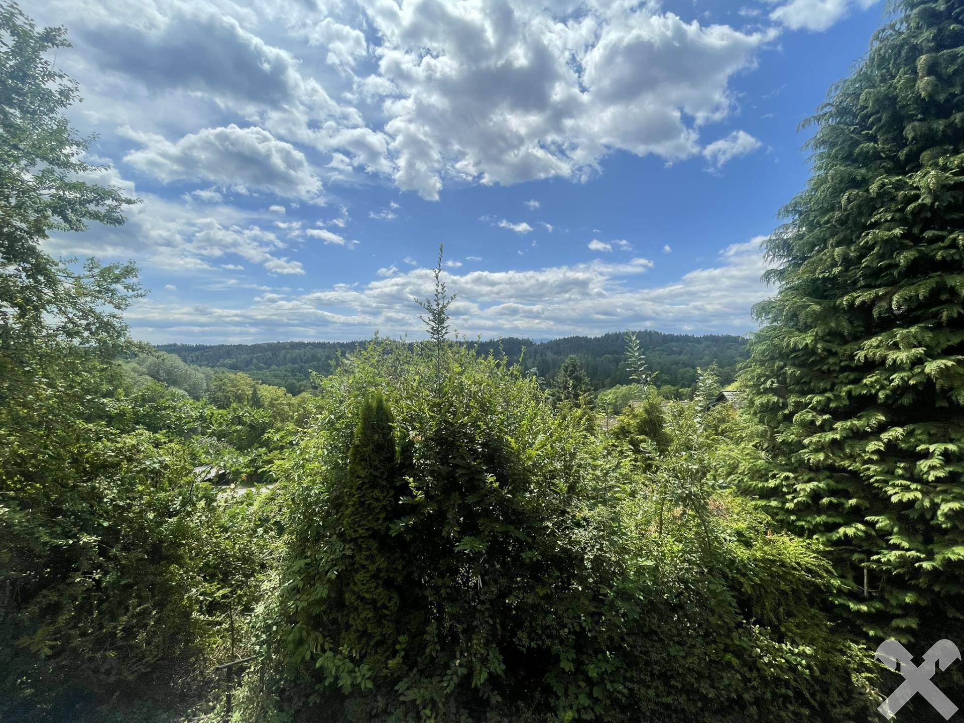 Ausblick von der Terrasse
