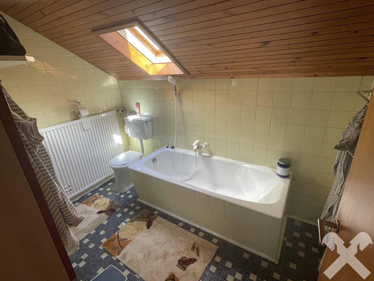 Badezimmer Dachgeschoß