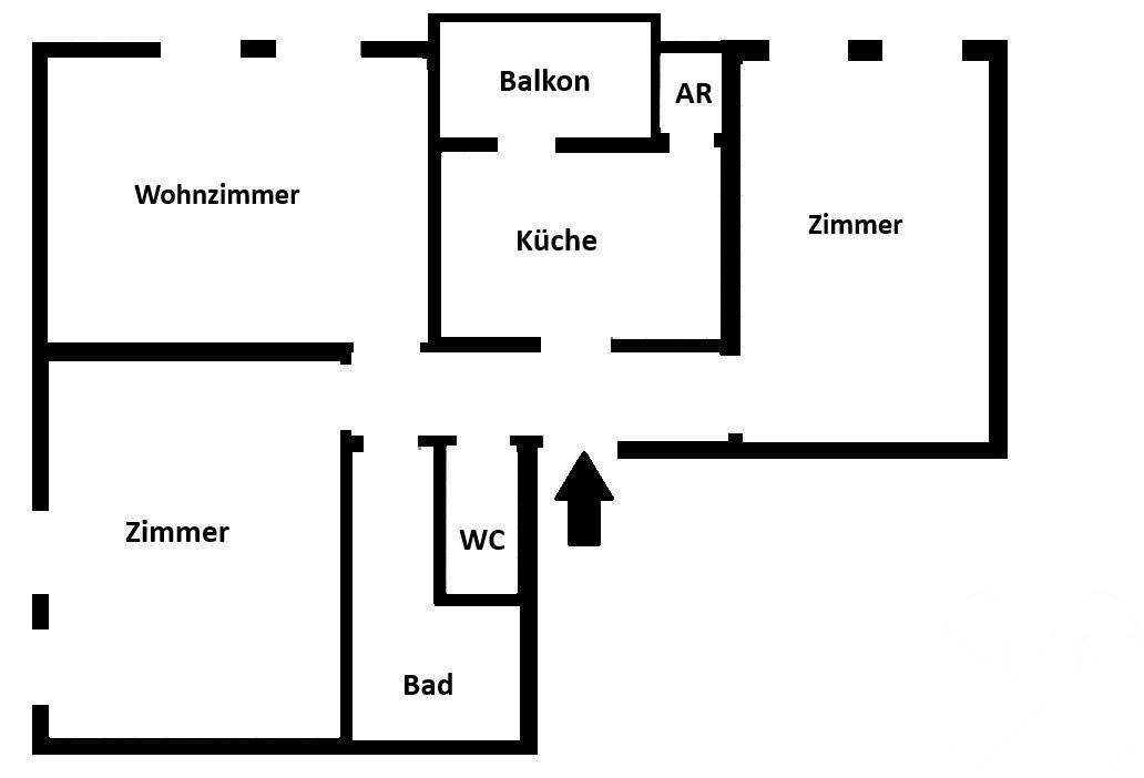 Grundriss-Skizze