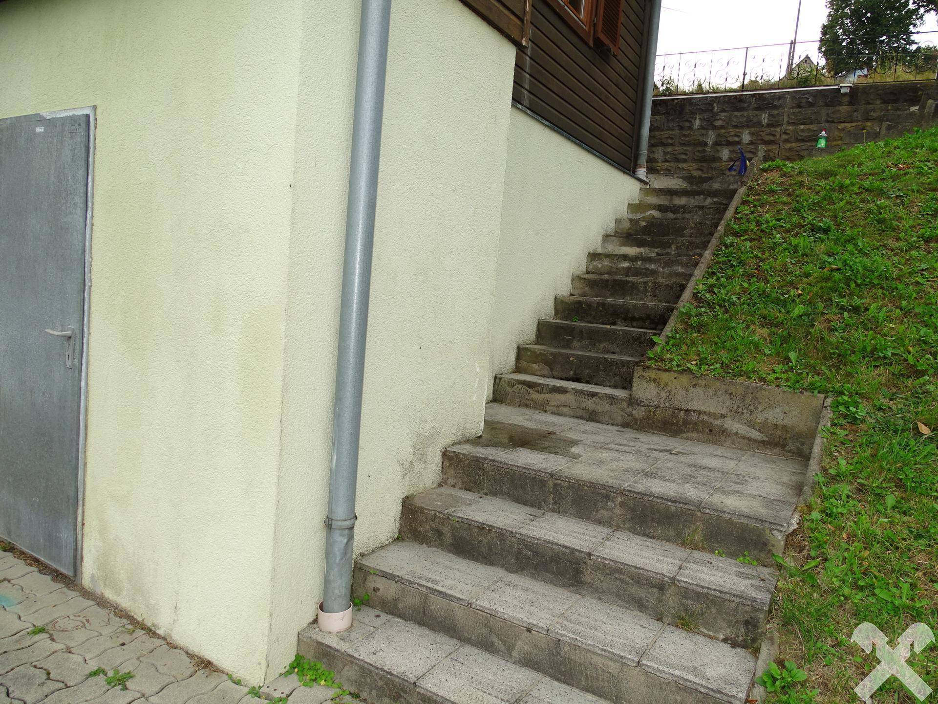 Treppe Keller-Eingangsbereich