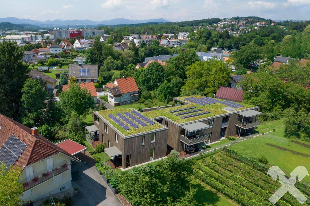 Luftbild Wohnbauprojekt