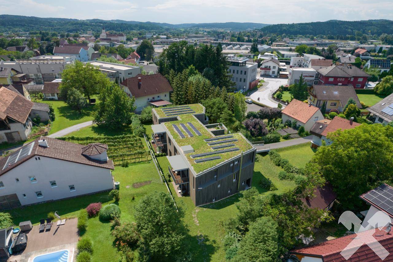 Luftbild Wohnbauprojekt