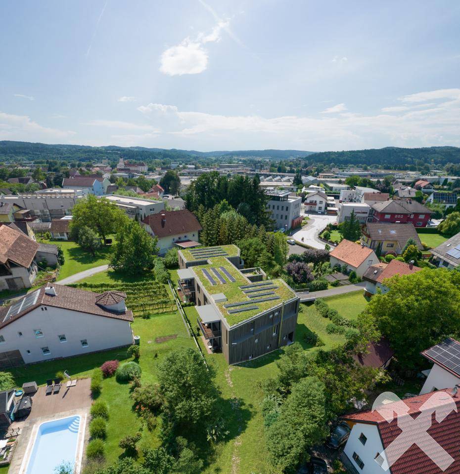 Luftbild Wohnbauprojekt