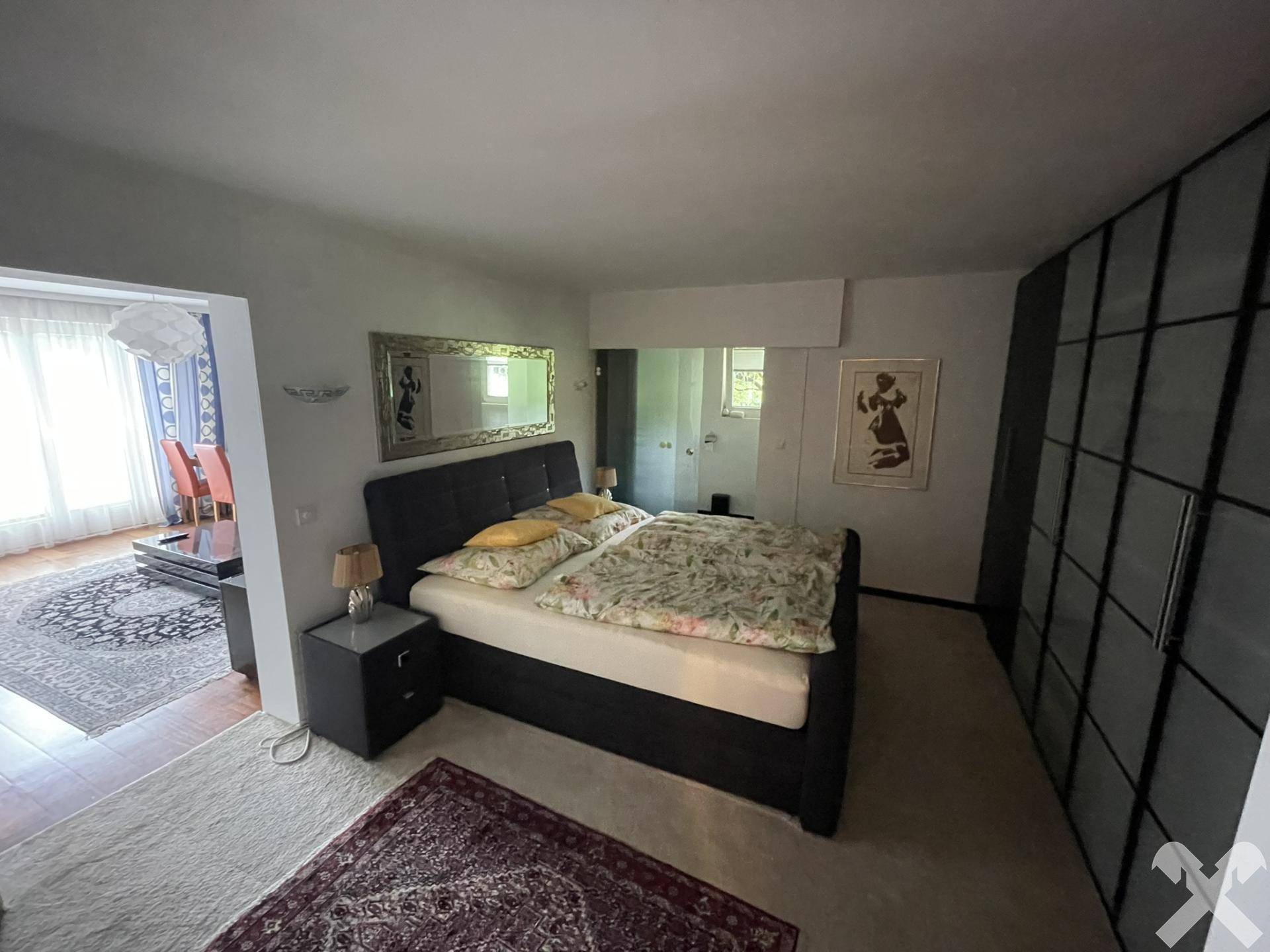 Schlafbereich Kellergeschoß (Einliegerwohnung)