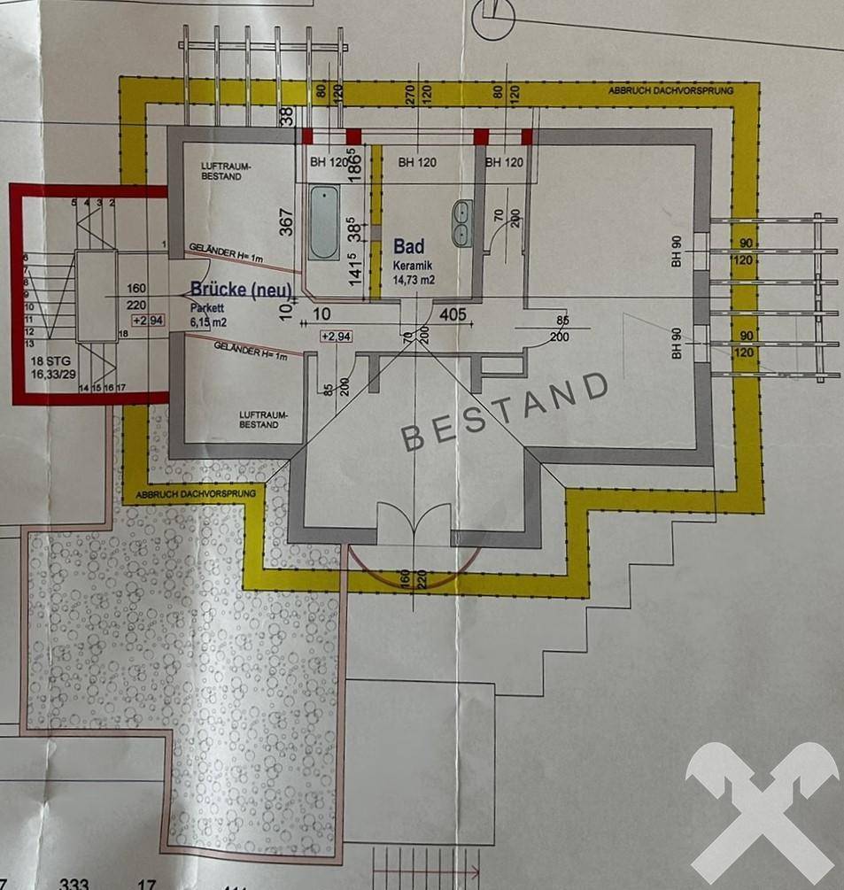 Grundriss Obergeschoss