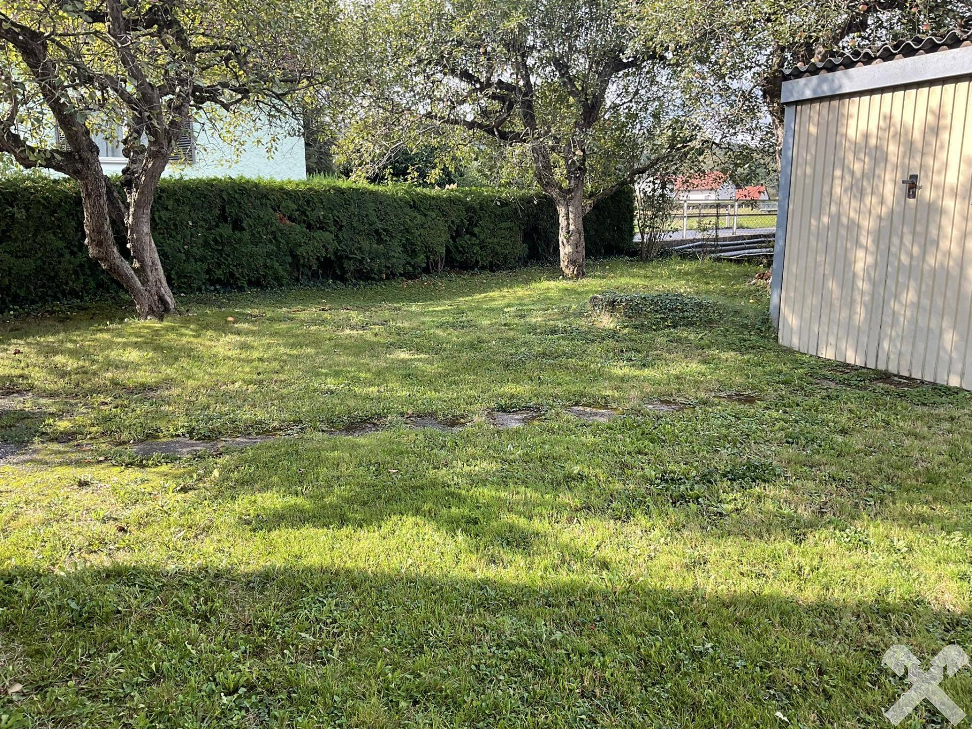 Garten auf der Westseite
