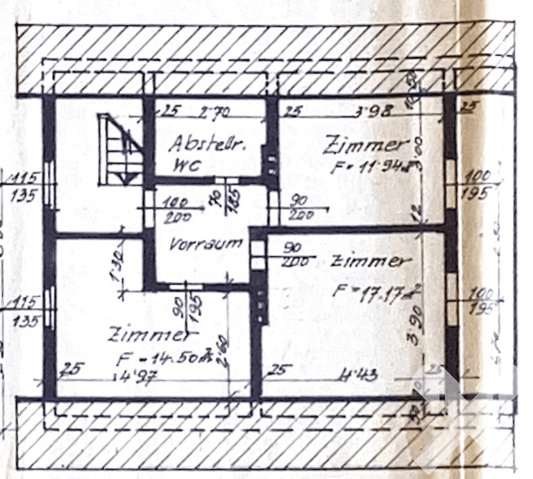 Grundriss Dachgeschoss