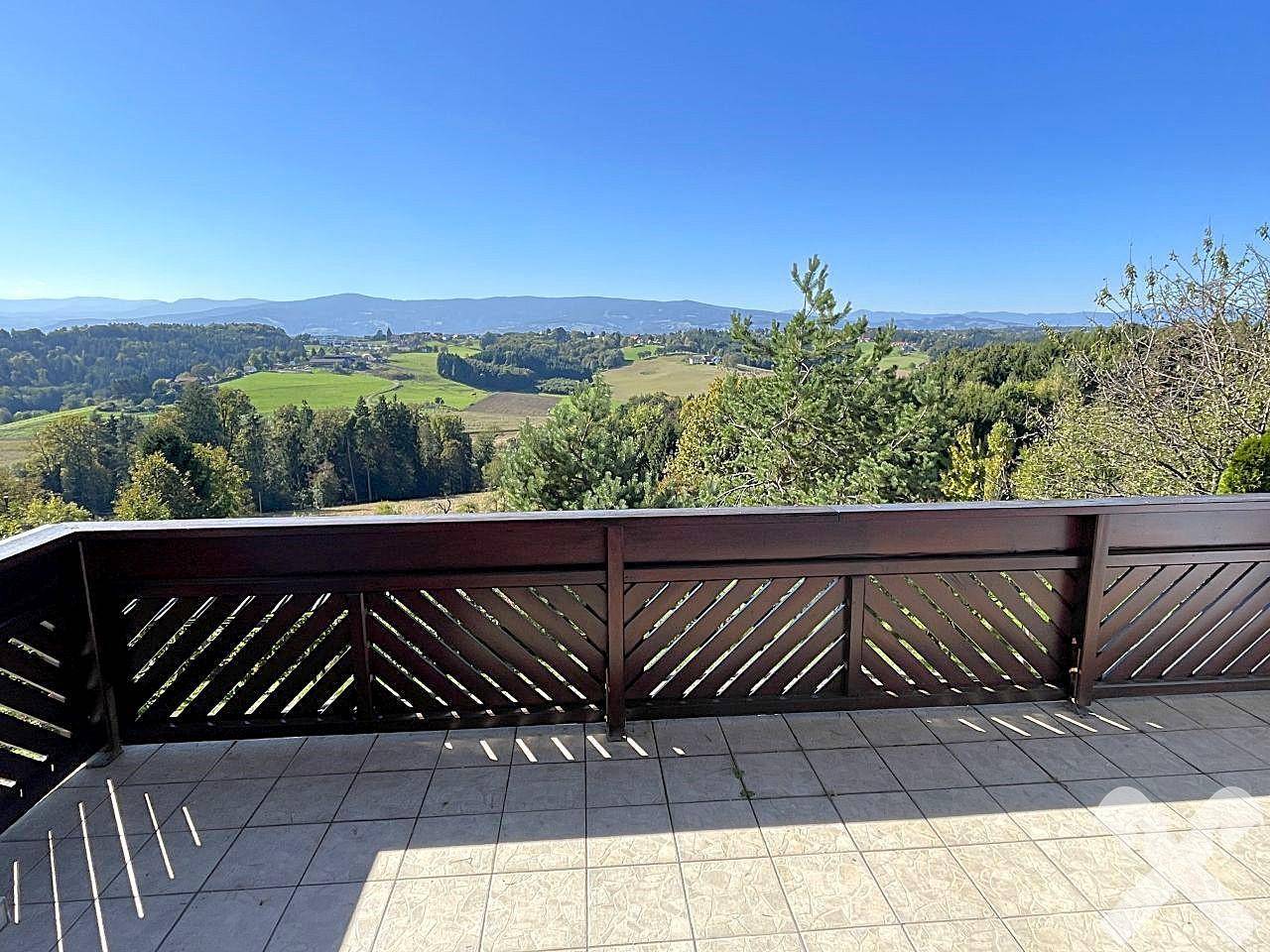 Aussicht von Terrasse