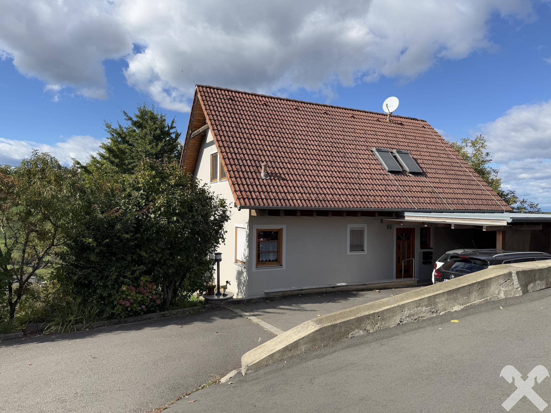 Ansicht Carport