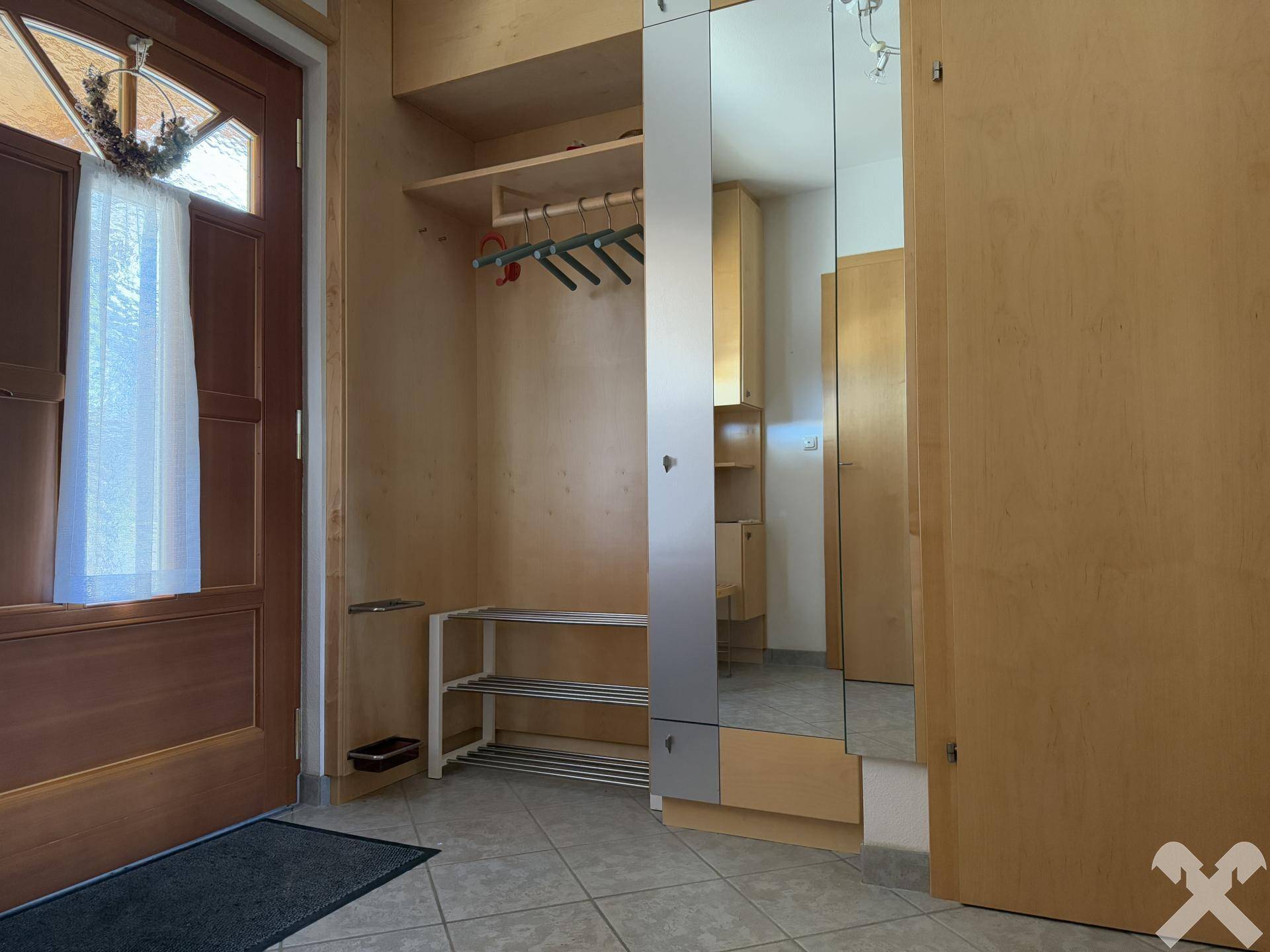 Eingang Garderobe