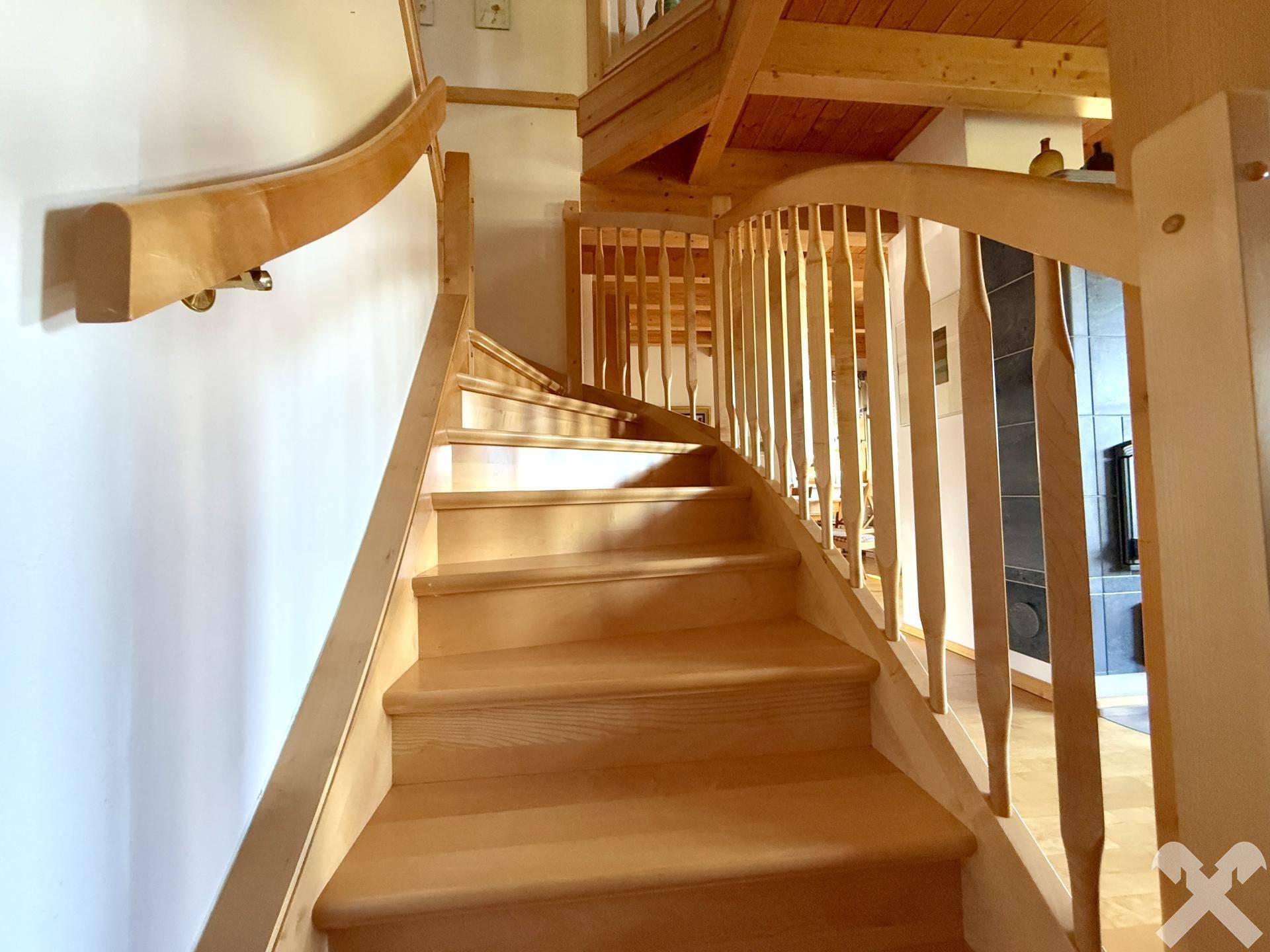 Treppe zum OG