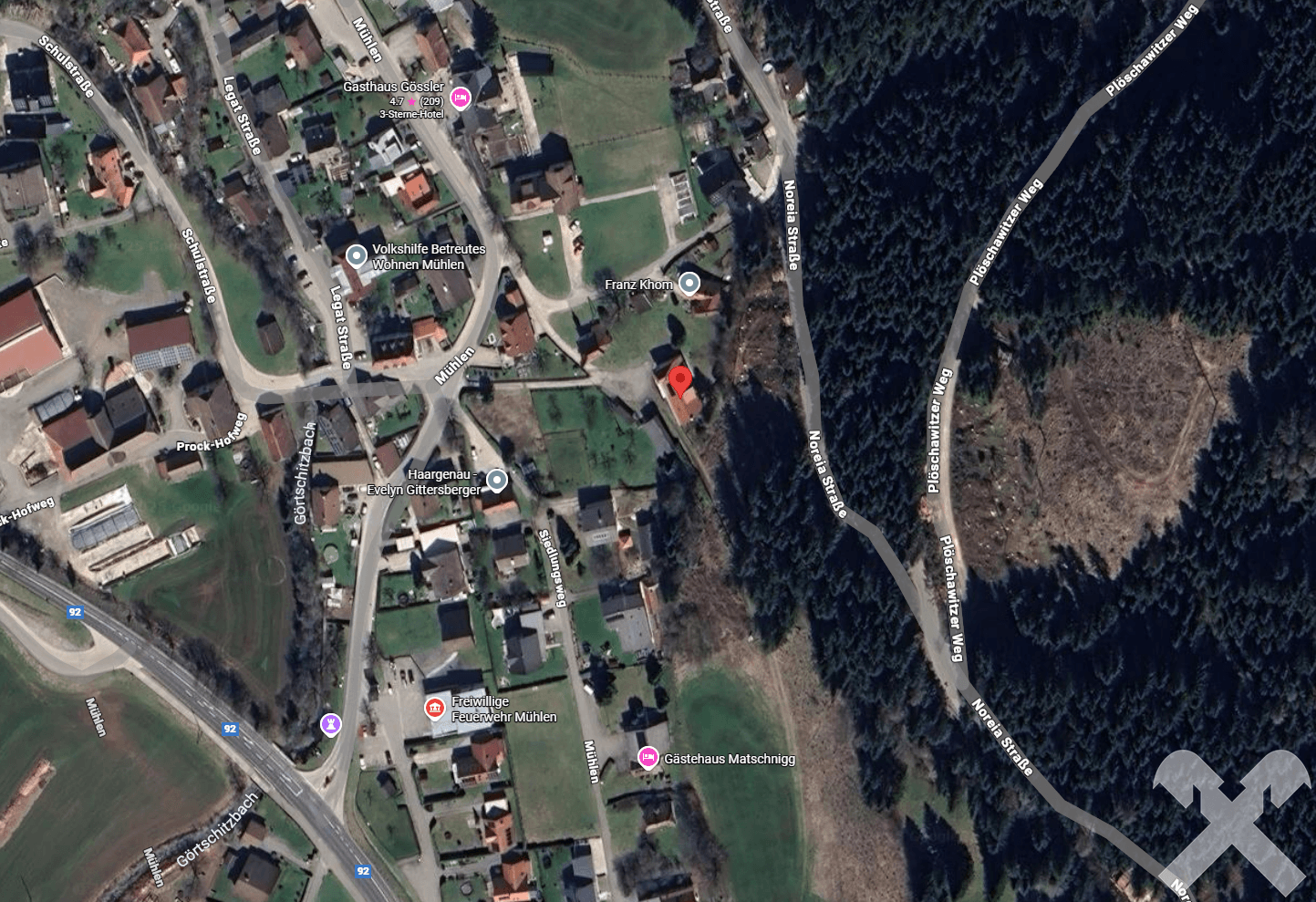 Googlemaps Mikrolage