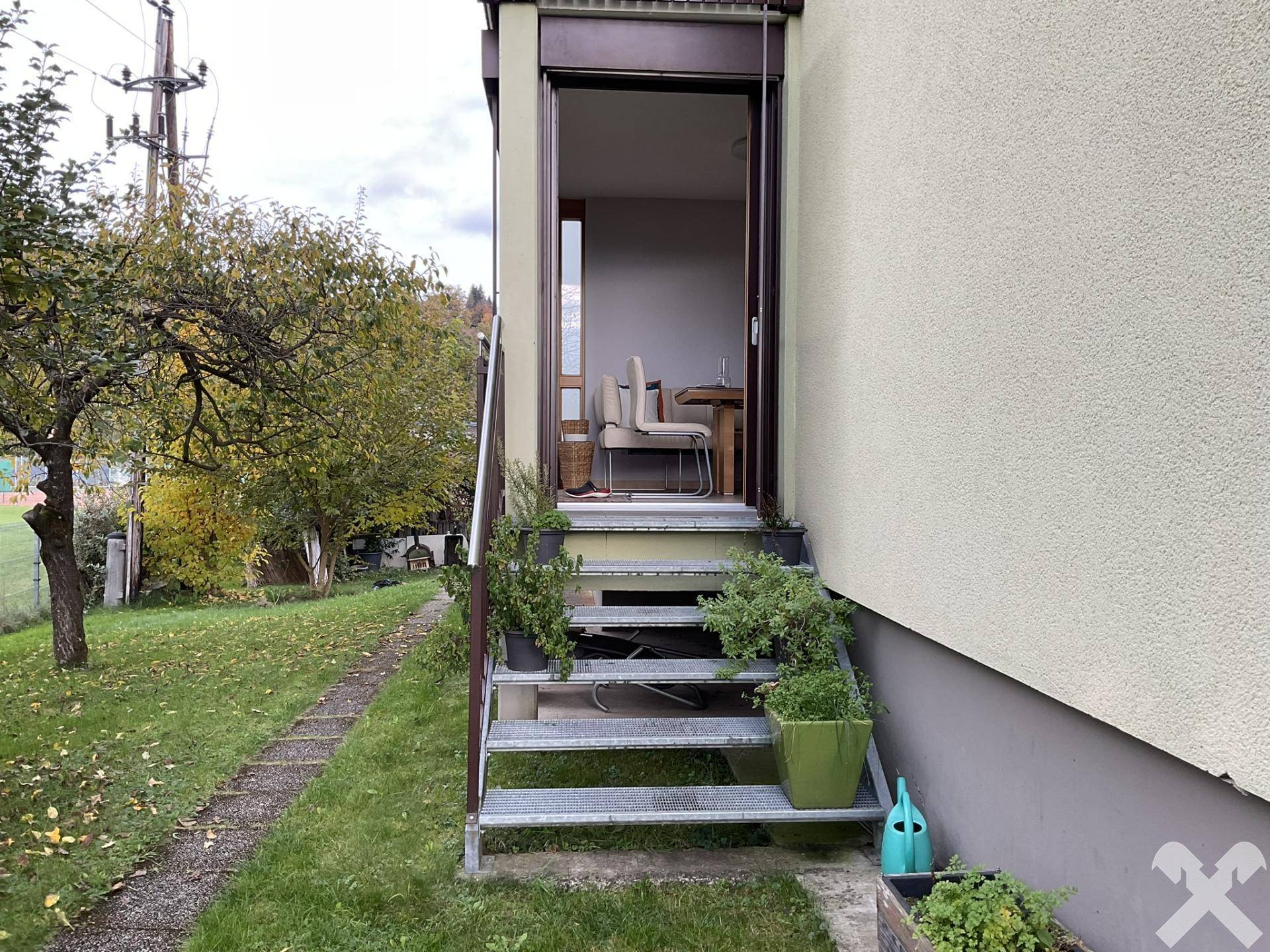 Gartenabgang