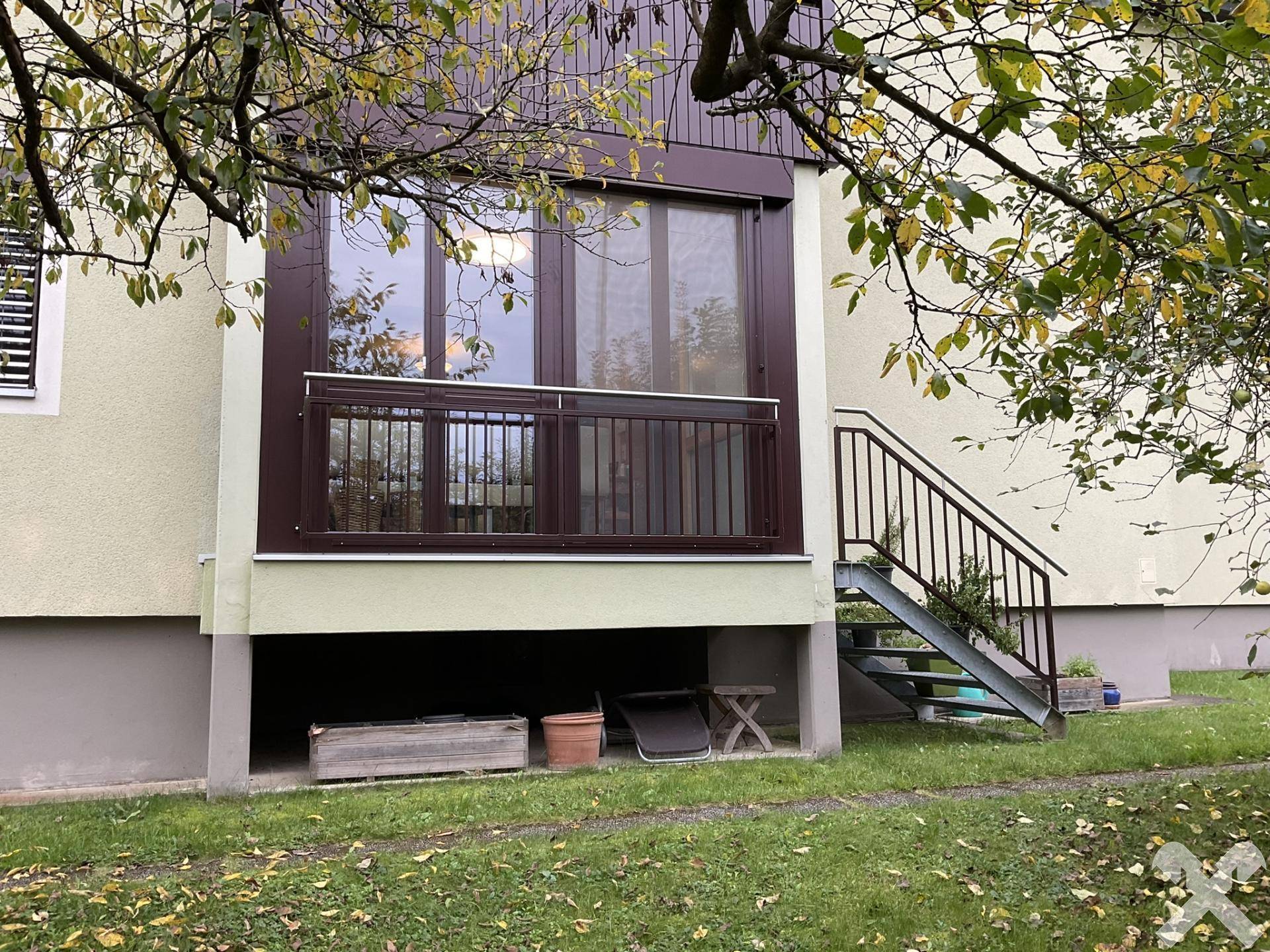 Ansicht Wohnung außen