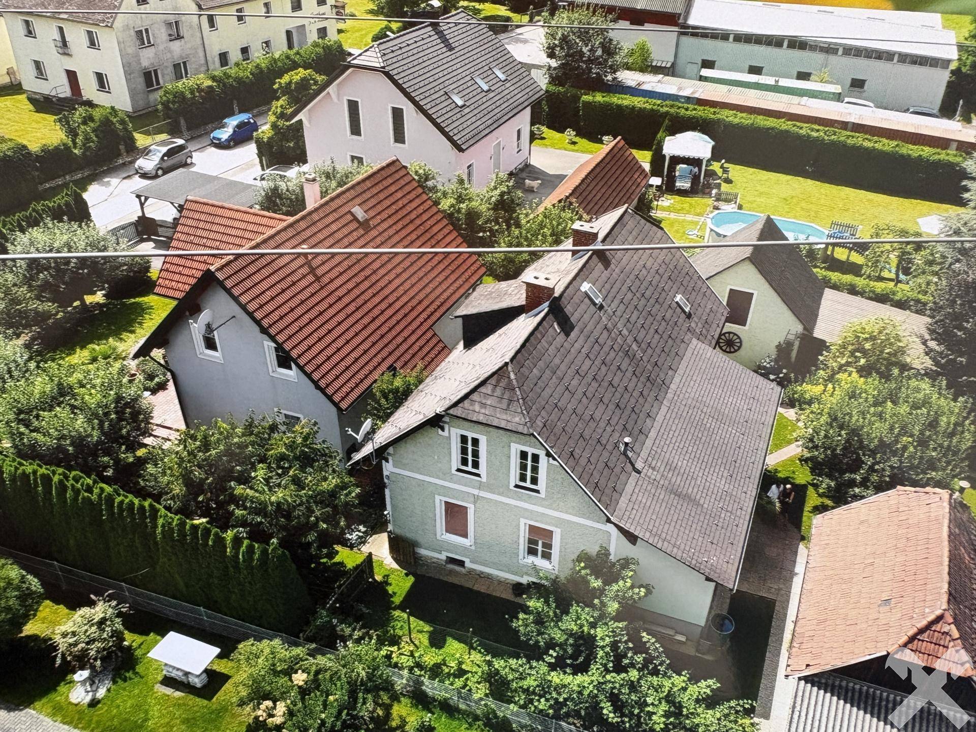 Exklusives Anwesen mit zwei Wohnhäusern auf großem Grundstück in zentraler Lage von Voitsberg - Ansicht 2